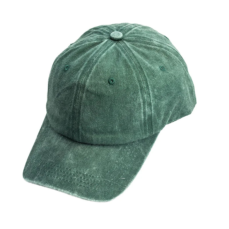 Cotton Baseball Cap - Various Colors